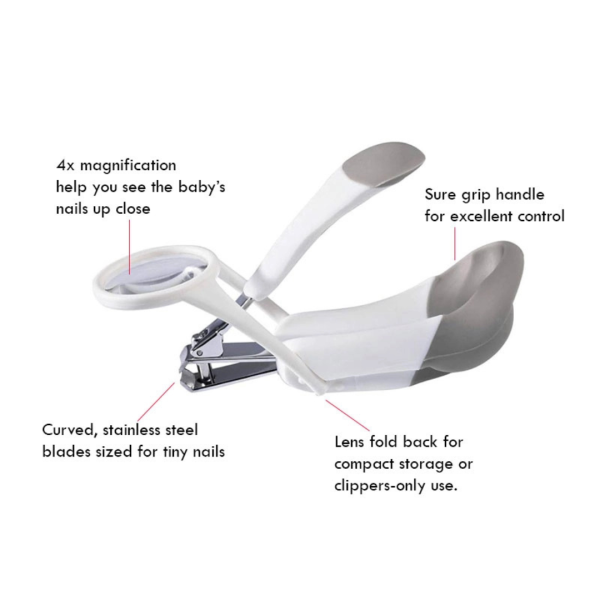 The First Years Deluxe Nail Clipper with Magnifier (0m+) Online