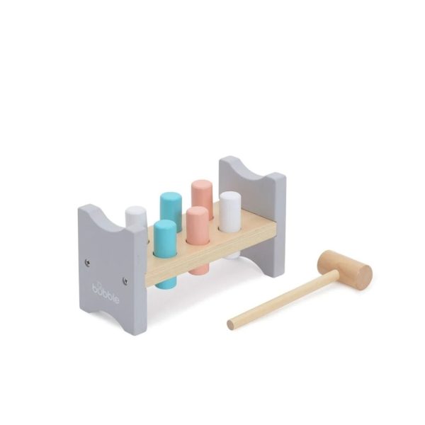 Bubble Wooden Hammer Bench (12m+) Online now