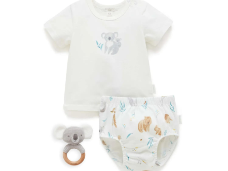 Purebaby - Organic Baby Koala Friends Gift Pack (3-6M) Discount