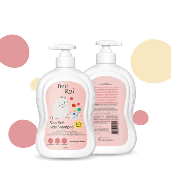 BZU BZU Silky Soft Kids Shampoo (600ml) Fashion