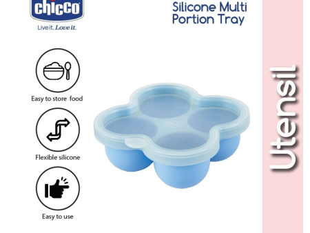 Chicco Silicone Multiportion Tray 4 Portions Cheap