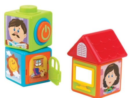 Hap-P-Kid Little Learner Activity Story Blocks (12m+) on Sale