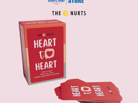 The Nurts Heart-To-Heart Cards for Bonding | Suitable for all ages | Family friendly Conversation Card Game | Ice Breaking Game Discount