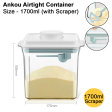 Ankou Airtight Container with Scraper Rectangle Discount