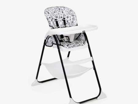 Joie Mimzy Snacker High Chair - Alphabet Soup(6m-15kg) on Sale