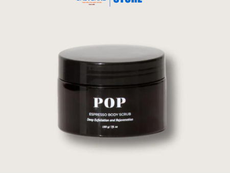 Pop Neutral Espresso Body Scrub (180g) For Discount