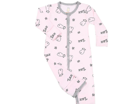 Baa Baa Sheepz Romper Sweet Dreams Baa Baa Pink - Snap Hot on Sale