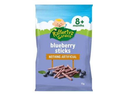 Raffertys Garden Sticks Blueberry 15g (8m+) Discount