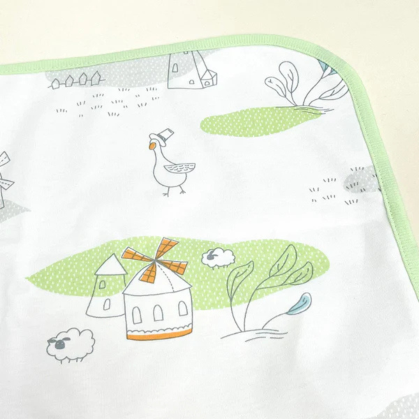 Purcotton Baby Cotton Waterproof Pad 90cm x 90cm Windmill Online