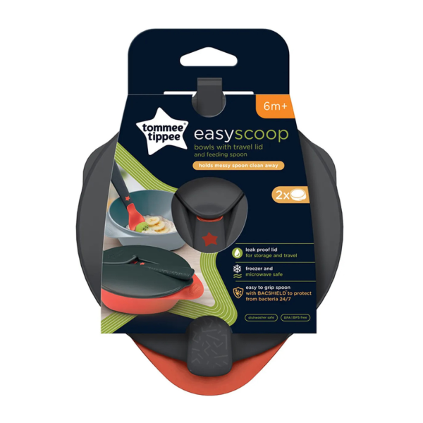 Tommee Tippee Explora Easy Scoop Feeding Bowl With Lid & Spoon Online Hot Sale