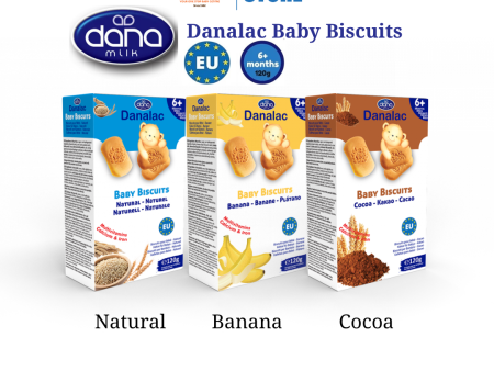 Danalac Baby Biscuits (120g) (6m+) [ HALAL ] Online Sale