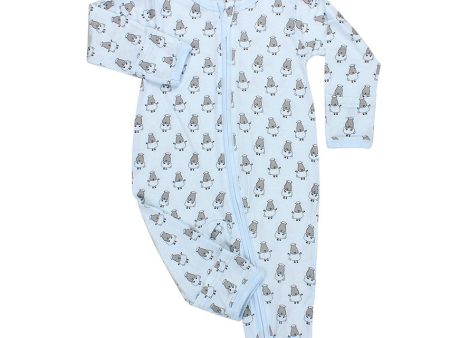 Baa Baa Sheepz Romper Zip Small Sheepz Blue on Sale