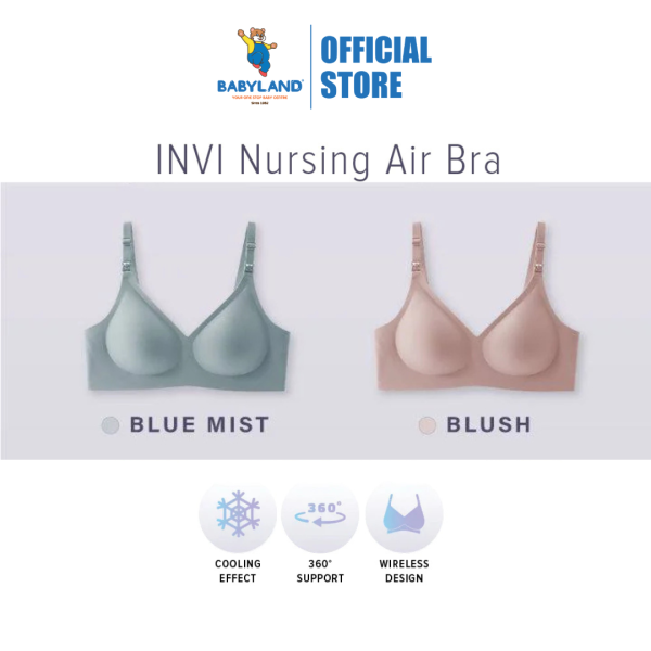 Shapee iNVI Nursing Air Bra - Blush Blue Mist Online