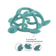 Richell Silicone Play Teether - 3m+ (Apple  Bunny  Turtle) Fashion