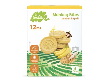 Little Freddie Biscuits – Banana & Spelt Biscuits - 12M+ Online Sale