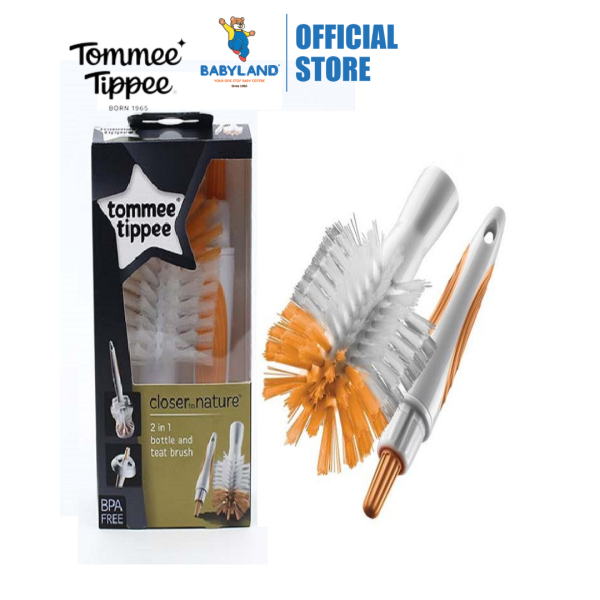 Tommee Tippee Closer to Nature Bottle and Teat Brush on Sale