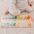 BUBBLE Wooden Numbers & Blocks Counting Set For Discount