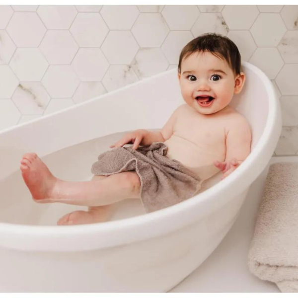 Bubble Cuddle Bath with Bath Seat - White For Cheap