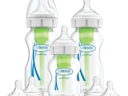 Dr. Brown s Options+ Anti Colic Wide Neck Starter Set For Sale