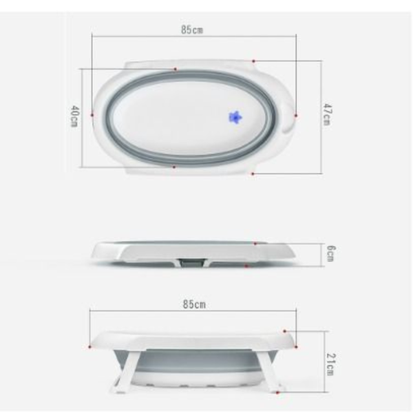 Lucky Baby Collato Bathtub W Stand+Bath Support Online now