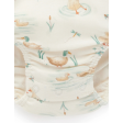 Purebaby Organic Baby Kids Down River Bodysuit - Ducky Print Online now