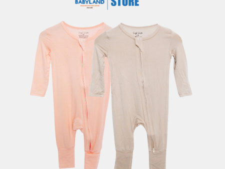 Snuggle Shield® LUXE Bamboo Footless Romper on Sale