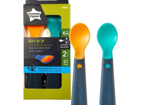 Tommee Tippee Easigrip Feeding Spoon 2Pc Hot on Sale