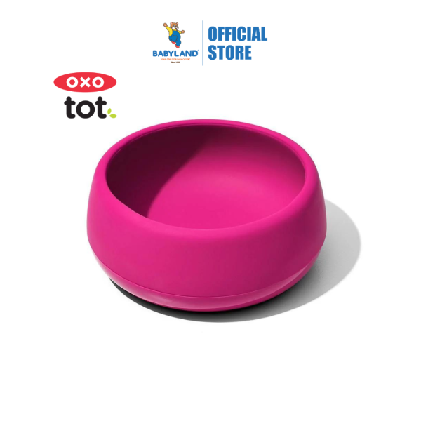 Oxo Tot Silicone Bowl - Pink Online Sale