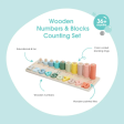 BUBBLE Wooden Numbers & Blocks Counting Set For Discount