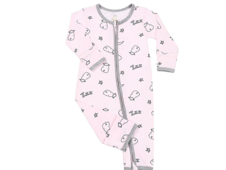 Baa Baa Sheepz Romper Zip Sweet Dream Baa Baa Pink - 24M Supply