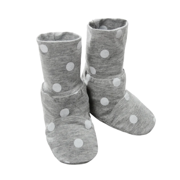 Baa Baa Sheepz Booties Grey (0-6 months) Discount