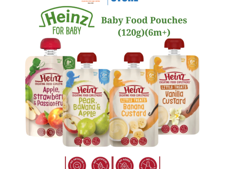 Heinz Baby Food Pouches (120g) Cheap