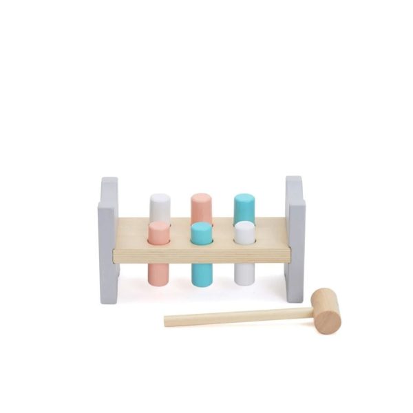 Bubble Wooden Hammer Bench (12m+) Online now