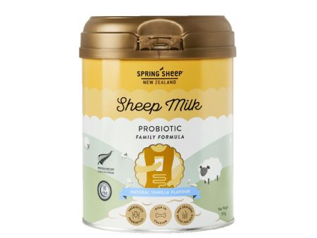 SPRING SHEEP Probiotic Vanilla 700G Fashion