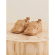 Purebaby Leather Pull On Slipper - Tan Bear For Discount