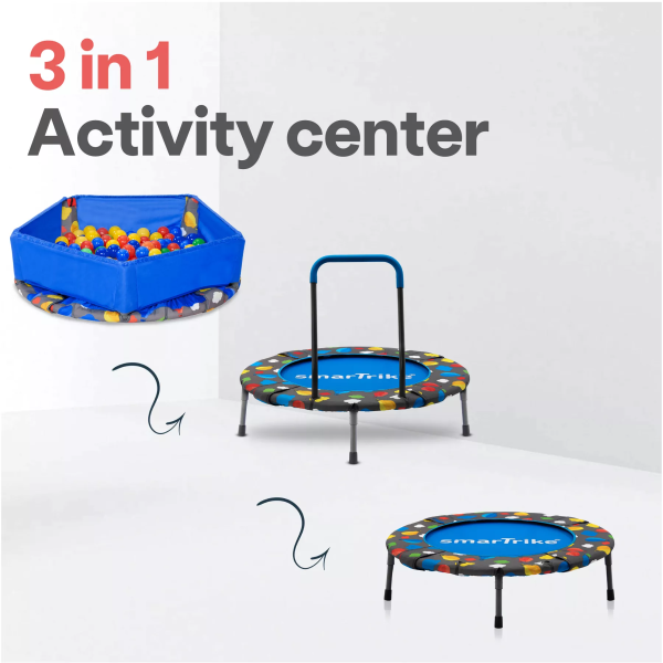 SmarTrike Trampoline 3-In-1 Activity Center Online