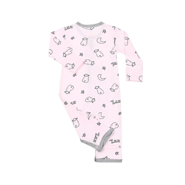 Baa Baa Sheepz Romper Sweet Dreams Baa Baa Pink - Snap Hot on Sale