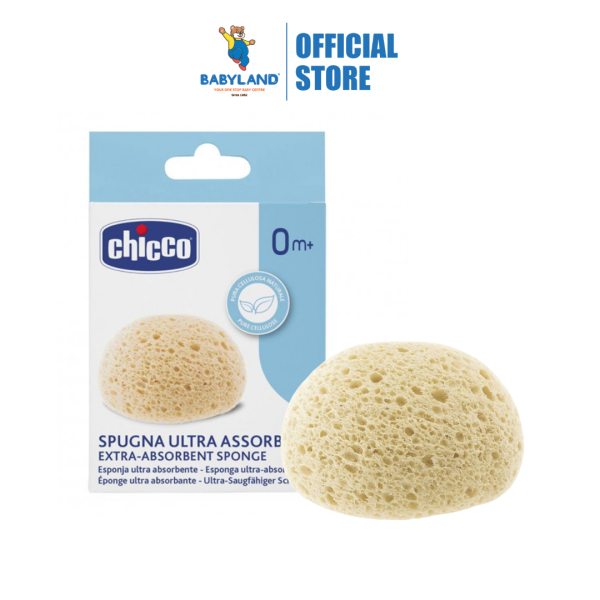 Chicco Safe Hygiene Extra Absorbent Sponge (0m+) Online Sale