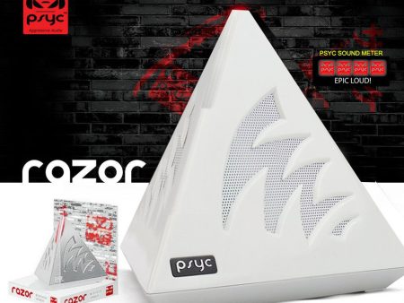 PSYC RAZOR Bluetooth speaker White Sale