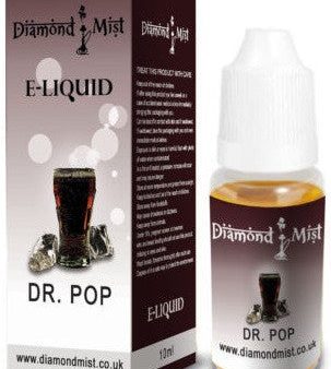 Diamond Mist E-Liquid Vapour - DR POP Flavour - 10 ML Discount