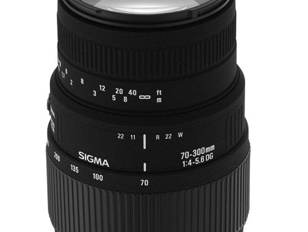 Sigma AF 70-300mm F 4-5.6 DG Macro Telephoto Zoom Lens for Sony DSLR Camera For Cheap