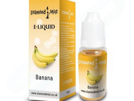 Diamond Mist Liquid Banana Flavour - 10ml Online now