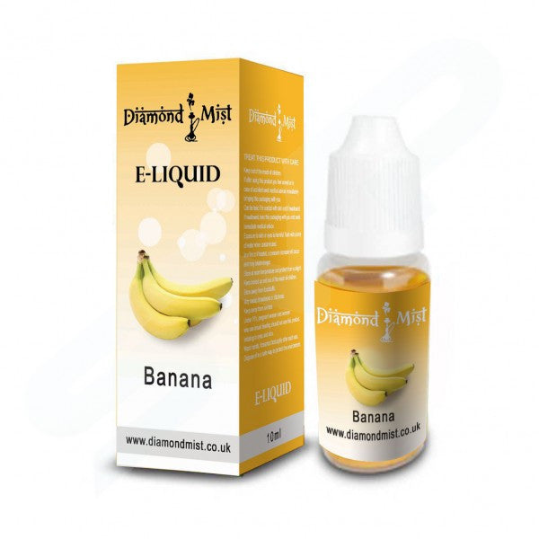 Diamond Mist Liquid Banana Flavour - 10ml Online now