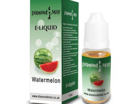 Diamond Mist E-Liquid Vapour - Watermelon Flavour - 10 ML Fashion