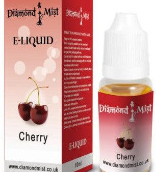 Diamond Mist E-Liquid Vapour - Cherry Flavour - 10 ML Online Hot Sale