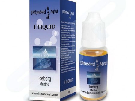 Diamond Mist E-Liquid Vapour - Iceberg Menthol Flavour - 10 ML For Sale