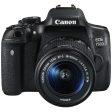 Canon EOS 750D 24.2MP Digital SLR Camera Black with 18-55 IS STM Lens with 8GB Memory Card and Carry Bag Discount