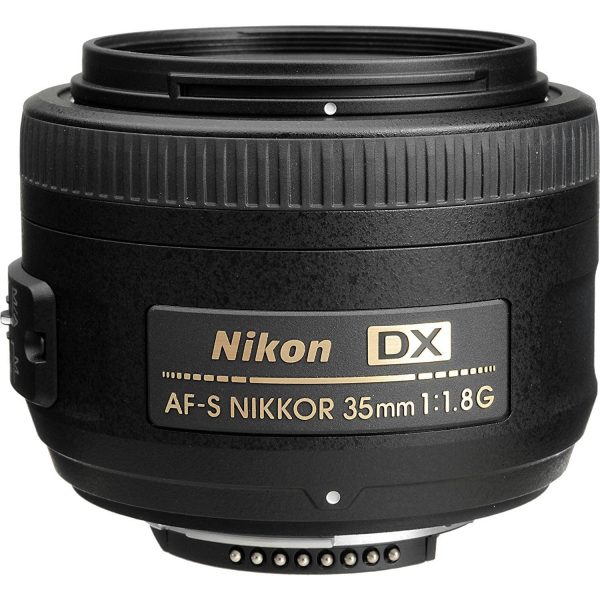 Nikon AF-S DX Nikkor 35mm f 1.8G Prime Lens for Nikon Digital SLR Camera (Black) Online