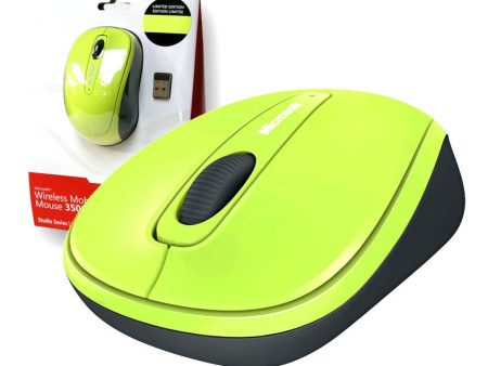 Microsoft Wireless 3500 Studio Series Mobile Mouse - Citrus Online Sale