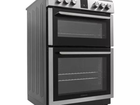 KENWOOD KDC66SS22 60 CM ELECTRIC CERAMIC COOKER - SILVER For Cheap